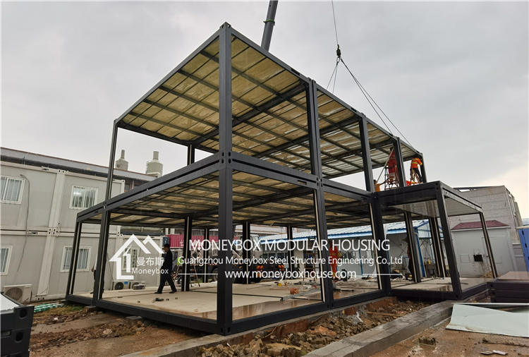 3-storeys container offices