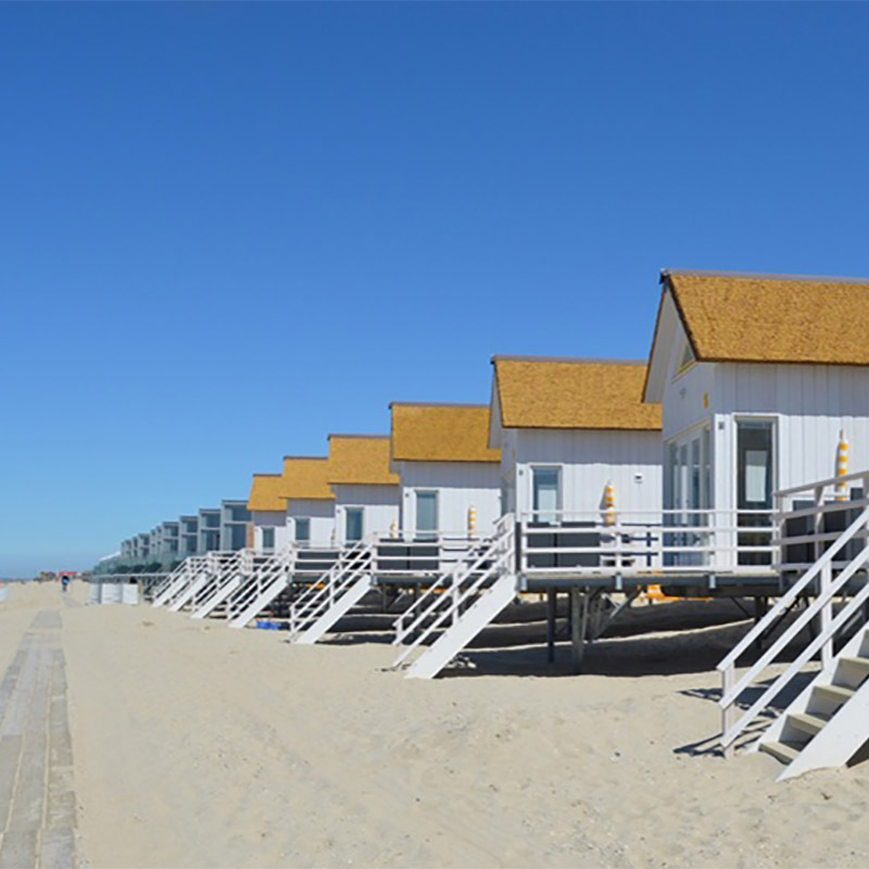 How to build a container house at the seaside