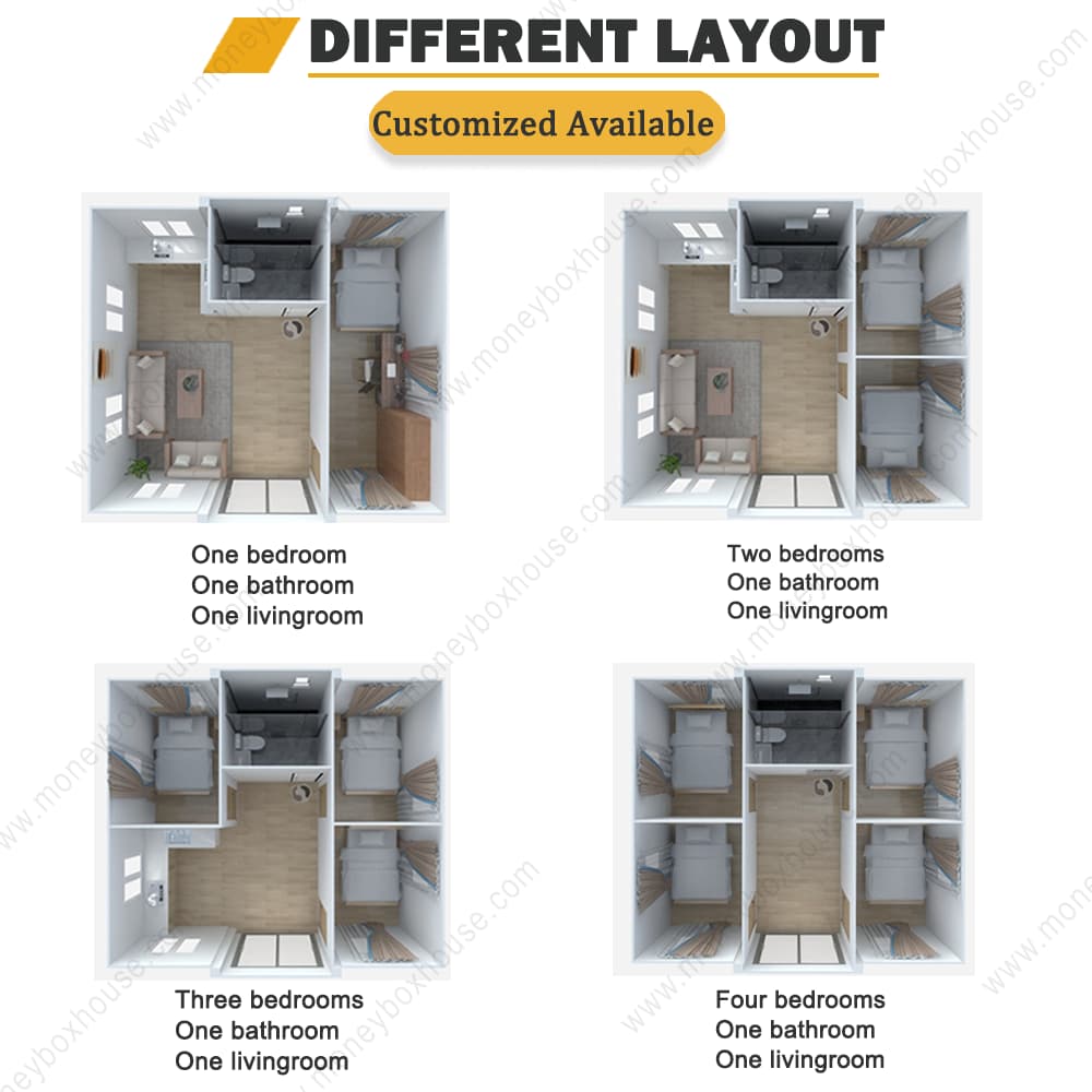 expandable house container