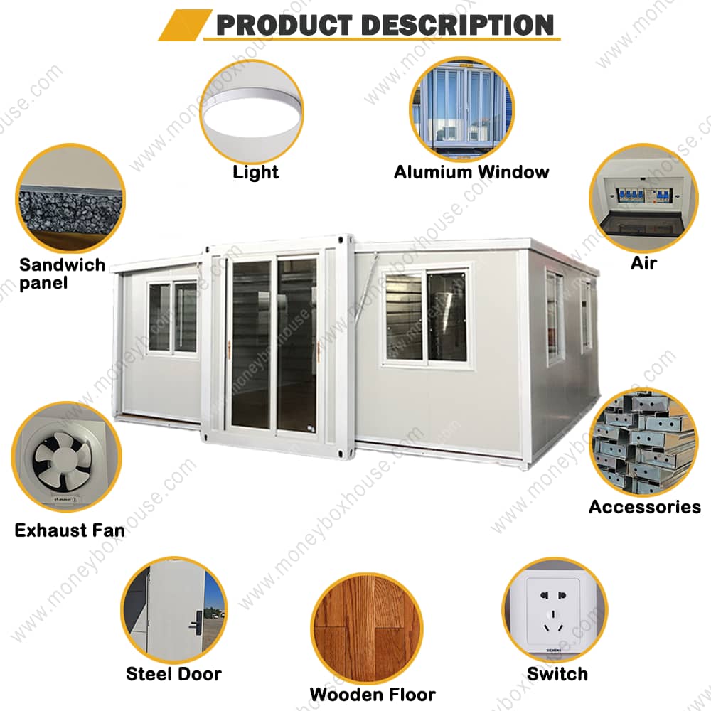 40ft expandable container house​