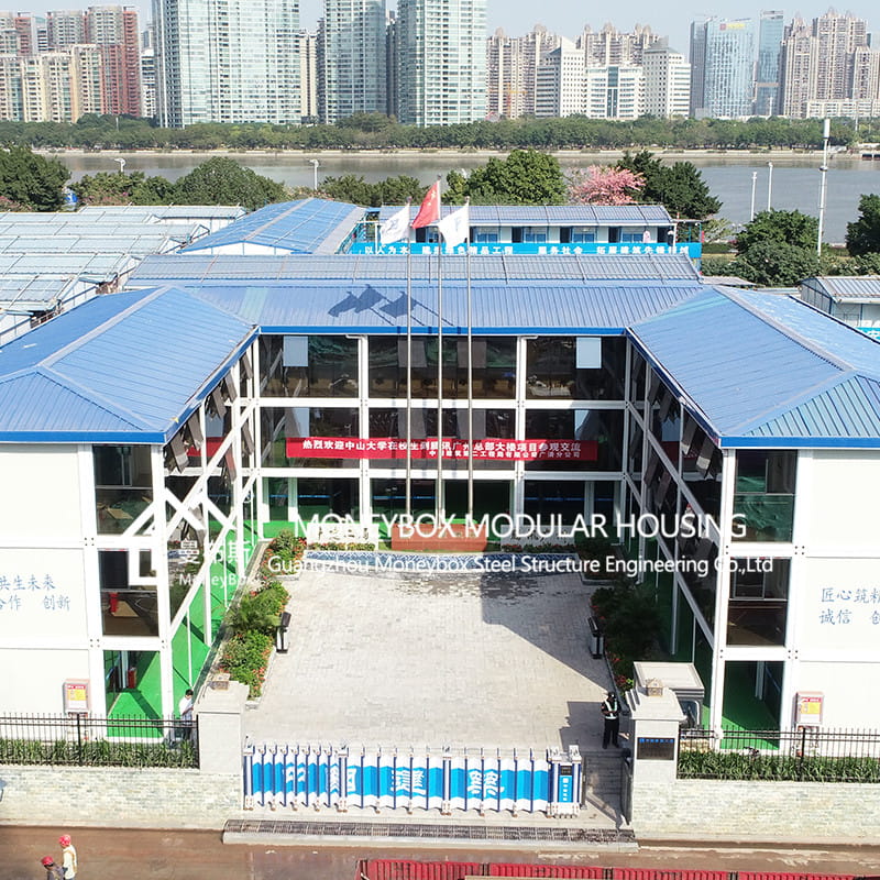 on-site temporary housing