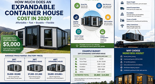 How Much Does an Expandable Container House Cost in 2026?