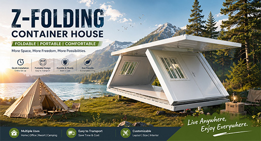 Why Z-Folding Container Houses Are Becoming the Preferred Choice for Large-Scale Accommodation Projects