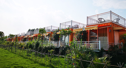 Leisure and tourism vacation container hotel/apartment/dormitory