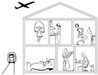 How to keep away from the noise if the house is not soundproof