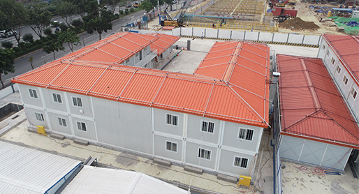 Detachable container house for workers dormitory