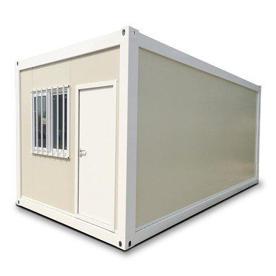 Flat pack container house for mobile toilet
