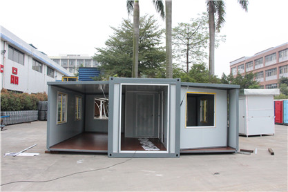 Grey color customized expandable container house