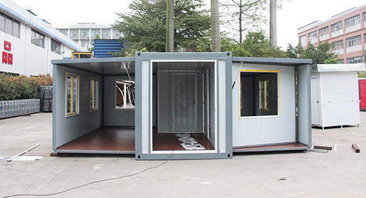 Grey color customized expandable container house