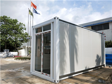 2.9 meters height customized expandable container house